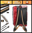 Soft Padded Adjustable Accordion Straps With Leather Ends Set For 16-120 New. Price: $119.99.
