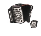 Hohner Panther Diatonic Accordion Keys Of F/bb/eb Black-new. Price: $799.00.