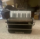 Vintage Rio Piano Accordion 25 Treble Key 8 Bass Black/white Strap W/case Used. Price: $379.00.