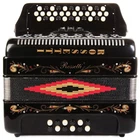 Rossetti 34 Button Accordion 12 Bass Switches Fbe Black New. Price: $1399.00.