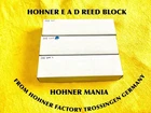 Hohner Original Reed Blocks For Corona Ii ( E-a-d) Tone Mi New. Price: $389.00.