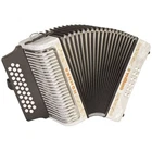 Hohner Corona Ii Accordion Gcf, White W/case New. Price: $1869.00.