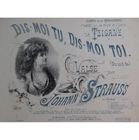 Strauss Johann Dis Moi Tu Toi Piano CA1877 Very. Price: $44.65.