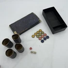 Antique 1918 Parcheesi Game Box Popular Edition Of India Directions Included Used. Price: $25.50.