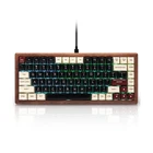 WK84 Usb-c Wired Wooden Mechanical Keyboard, 75% Layout Keys, Rgb Backlit,... New. Price: $118.47.