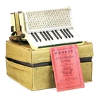 30S Hohner Model No 85280 PIAN0 Accordion Vintage Original Small Squeezebox Used. Price: $399.00.