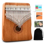 Kalimba Thumb Piano,yundie Potable 17 Keys Mbira Finger With Tune Hamme... New. Price: $42.42.