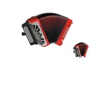 Hohner Compadre Diatonic Accordion Keys Of E/a/d Red-new. Price: $1319.99.