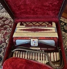 1950S Vintage Noble Accordion Model 40 Red Pearl- One Owner Used. Price: $765.00.