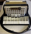 Scandalli 41 Key 120 Bass Piano Accordion 462/8 Black Pearl Made In Italy Used. Price: $570.00.