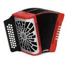 Hohner Compadre Fbe (fa) Accordion Red With Silver Grill, Gig Bag And Straps. New. Price: $1189.00.