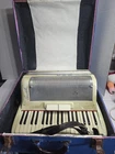 Scandalli Italy Piano Accordion Great Condition Registers 39 Keys 120 Buttons Used. Price: $250.00.