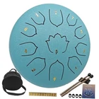 Rain Drum For Outside Garden, 8-INCH Steel Tongue With 11 Malachite New. Price: $54.34.