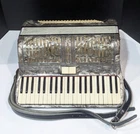 Vintage Titano Accordion 41 Key 120 Bass Made Italy Pearl Gray Used. Price: $300.00.
