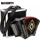 Rossetti 3112 Gcf Sol Button Diatonic Accordion - Black With Straps & Case New. Price: $780.00.