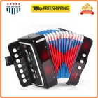 Horse Kids Accordion 10-KEY Mini Instrument, Lightweight Beginner Toy Acorde F New. Price: $32.38.