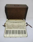 Vtg C1930S Wurlitzer Patent 1984079A Piano Accordion 120 Bass Keys & Case Is. Price: $139.97.