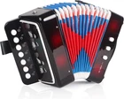 Lotkey 7 Kids Accordion, 3 Bass Mini Instrument, Lightweight And New. Price: $36.42.