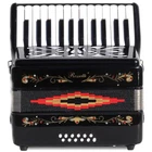 Rossetti Beginner Piano Accordion 12 Bass 25 Keys Black New. Price: $799.00.