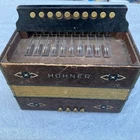 Vintage Hohner Button Accordion 1-ROW 10 4 Bass Steel Reeds Made Germany For. Price: $84.99.