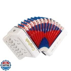 Coghek White Mini Accordion For Kids 10-KEY Button Compact Durable New. Price: $68.99.