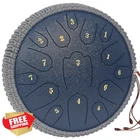 Yasisid 12" 15 Note Steel Tongue Drum Blue New. Price: $74.99.
