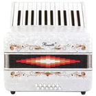 Rossetti Beginner Piano Accordion 12 Bass 25 Keys White New. Price: $799.00.