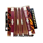 Hohner 1930S Master Supertone Button Box Accordian, Steel Reeds Used. Price: $200.00.