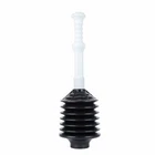 Js Professional Bellows Accordion Toilet Plunger, High Pressure All Purpose Pow New. Price: $14.99.