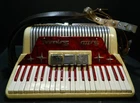 Vintage Red & White Settimio Soprani Accordion L430 / 89 Original Case Gd-vg Used. Price: $439.99.