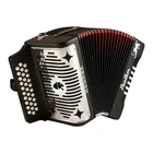 Hohner Panther 3-ROW Diatonic Accordion Black New. Price: $799.00.