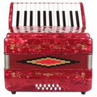 Rossetti Beginner Piano Accordion 12 Bass 25 Keys Red New. Price: $799.00.