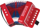 Woodstock Kid's Accordion (7"), Red, With 10 Keys, Beginner Music Toy Instrument New. Price: $44.74.