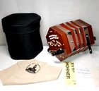 Hohner Concertina, Sound Confirmed, Bellows Instrument, With Case, From Japan. Used. Price: $598.00.