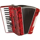 Hohner 72 Bass Entry Level Piano Accordion Red New. Price: $999.00.