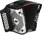 Hohner Panther Diatonic Accordion - Keys Of G/c/f Black New. Price: $799.00.