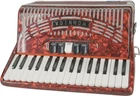 Hohner Hohnica 1305 72 Bass Accordion Red Beginner Issue/missing Items Used. Price: $411.95.