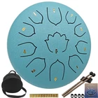 Steel Tongue Drum 8 Inch 11 Notes Percussion Instrument Music Bag Mallets Rain New. Price: $59.99.