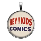 Hey Kids Comics Spinner Rack Key Necklace Cufflinks Tie Clip Earrings. Price: $12.95.