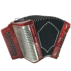 Alacran 31 Button 12 Bass Accordion Ead With Straps And Case, Red Pearl New. Price: $899.99.