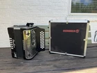 Hohner Panther Accordion Fbbeb W/case Used. Price: $550.00.