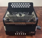 Hohner Panther 3100 Diatonic Accordion- Row, Button Key Of Fbe-tono De Fa New. Price: $779.00.
