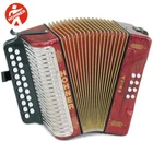 Hohner Diatonic Button Accordion 1600/2 Erica Two-row Ad, Red With Straps New. Price: $1779.00.