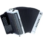 Hohner Corona C-ii Gcf Accordion White Rainbow New. Price: $2329.00.