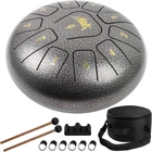 Steel Tongue Drum, Aklot 10 Inch 11 Notes Tank Key Percussion New. Price: $55.50.