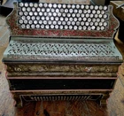 Rare Antique Italian Chromatic Button Accordion S.i.l.a. Camerano C.1910 Used. Price: $800.63.