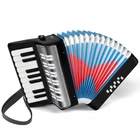 Lotkey 17 Piano Accordion, 8 Bass Kids Celluloid Body, Metal C... New. Price: $109.92.