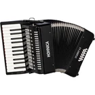 Hohner Student Ii X 18BASS Piano Accordion Black New. Price: $869.00.
