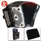 Hohner Panther Gcf Sol 31 Button Accordion With Straps, Harmonica Pack, Backpad New. Price: $849.99.