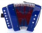 D'luca Child Button Accordion Blue New. Price: $49.99.